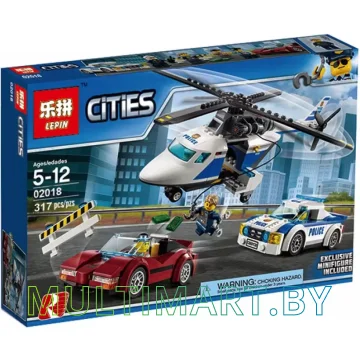 Конструктор Lepin 82014 Стремительная погоня